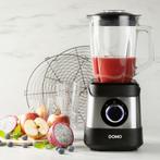DOMO Blender - glazen kom - 1,5 L - 1000 W Nieuw, Elektronische apparatuur, Ophalen, Nieuw, Elektrisch, Citruspers
