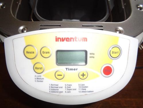 Brood & jammachine Inventum BM30, Elektronische apparatuur, Broodbakmachines, Zo goed als nieuw, Met timer, 400 tot 800 gram deeg