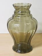 Doyen - grote art deco vaas in rookglas, Antiek en Kunst, Ophalen of Verzenden
