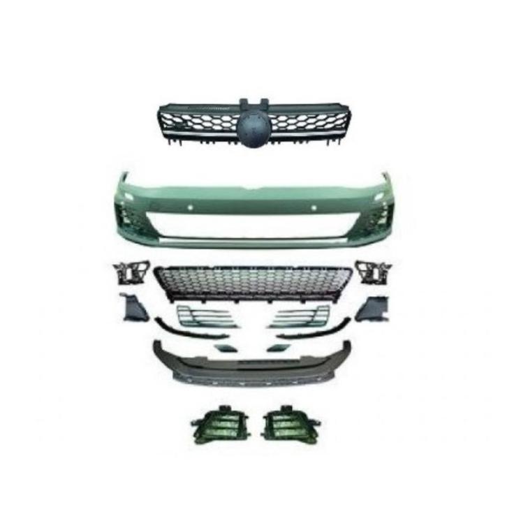 PARE CHOC LOOK GTD AVEC CALANDRE GTD VW GOLF 7 (12-16), Auto diversen, Tuning en Styling, Ophalen