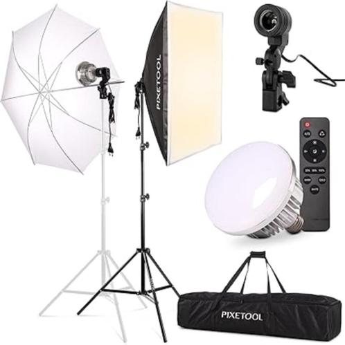 PIXETOOL Fotostudioset lichtbox SNELLE GRATIS LEVERING, Audio, Tv en Foto, Fotografie | Fotostudio en Toebehoren, Nieuw, Lamp of Flitsset