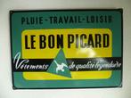 EMAILLE RECLAME BORD"LE BON PICARD "EAS UIT JAREN 50, Verzamelen, Merken en Reclamevoorwerpen, Ophalen of Verzenden, Zo goed als nieuw