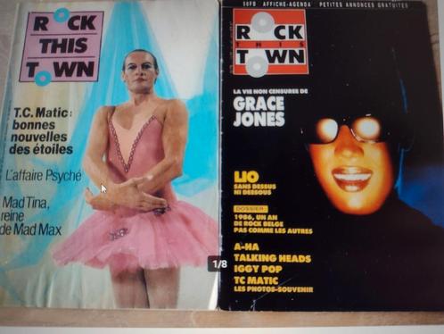 2 Tijdschriften ROCK THIS TOWN TC MATIC (ARNO) 1985+87 Frans, Verzamelen, Tijdschriften, Kranten en Knipsels, Tijdschrift, 1980 tot heden