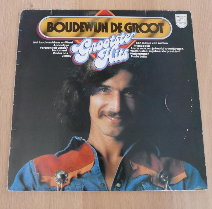 LP  Boudewijn De Groot ‎– Grootste Hits, Cd's en Dvd's, Vinyl | Nederlandstalig, Gebruikt, Pop, 12 inch, Ophalen of Verzenden