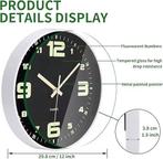Horloge murale lumineuse silencieuse | LIVRAISON GRATUITE, Neuf, -, -, ACCSHINE
