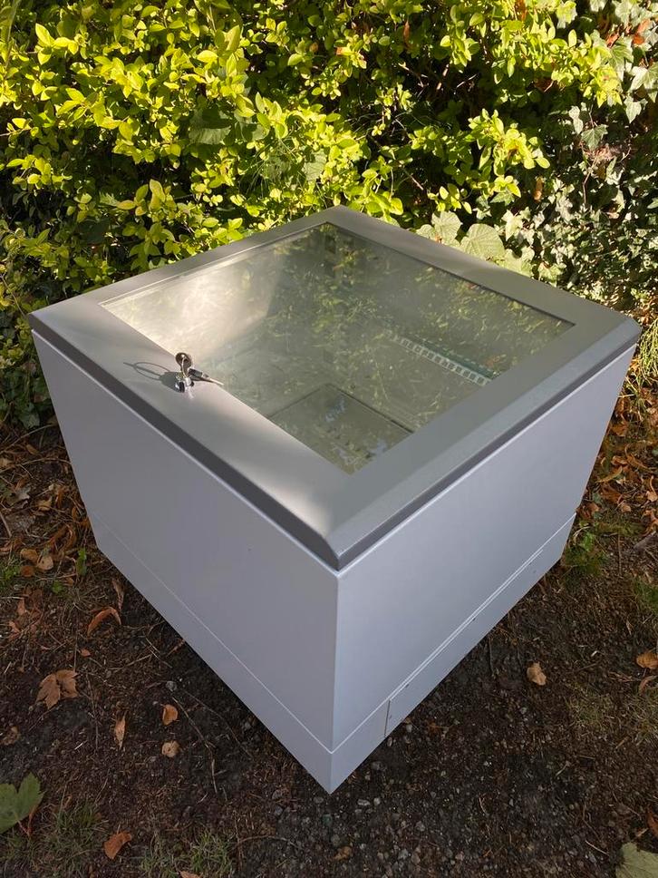 Metalen 19 inch rack voor oa IT materiaal 60x61x50cm, Zakelijke goederen, Kantoor en Winkelinrichting | Computer en IT, Ophalen