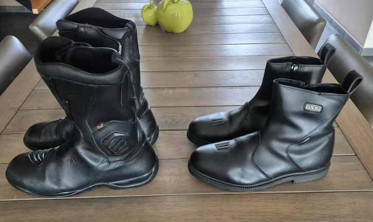 Motorlaarzen IXS en Falco maat 43, Motoren, Kleding | Motorkleding, Laarzen, Heren, Ophalen
