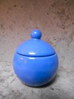 Blauw aardewerk suikerpot/potje met deksel., Antiek en Kunst, Antiek | Keramiek en Aardewerk, Ophalen of Verzenden