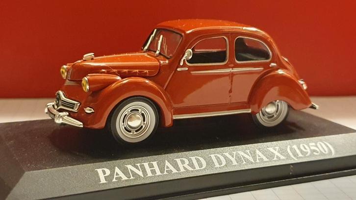 1/43 Panhard Dyna X  1950, Hobby en Vrije tijd, Modelauto's | 1:43, Zo goed als nieuw, Ophalen of Verzenden