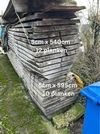 Eiken planken, bool x 2, apart verkrijgbaar, Doe-het-zelf en Bouw, Hout en Planken, Ophalen, 25 tot 50 mm, Eiken, Nieuw