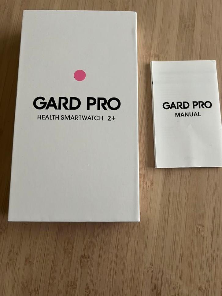 Smartwatch gard pro 2+ lader, Telecommunicatie, Wearable-accessoires, Zo goed als nieuw, Ophalen