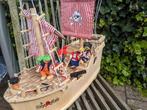 Piratenboot met poppen, Kinderen en Baby's, Speelgoed | Houten speelgoed, Gebruikt, Ophalen of Verzenden