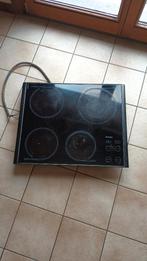 Taque vitrocéramique, Elektronische apparatuur, Kookplaten, Ophalen, Gebruikt, 4 kookzones, Inbouw
