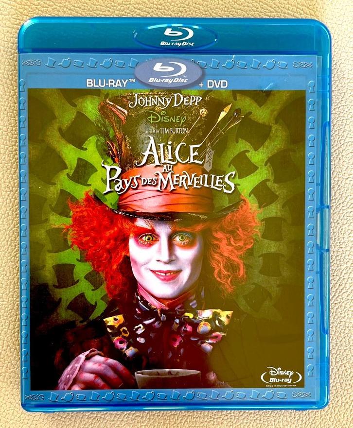 ALICE AU PAYS DES MERVEILLES /// BLURAY + DVD /// Comme Neuf, CD & DVD, Blu-ray, Comme neuf, Enfants et Jeunesse, Enlèvement ou Envoi