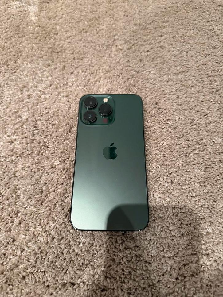 Iphone 13 pro green 128gb in uitstekende staat!, Telecommunicatie, Mobiele telefoons | Apple iPhone, Zo goed als nieuw, iPhone 13