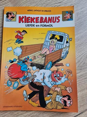 Strip : kiekebanus / liefde en Formol, Enlèvement ou Envoi, Comme neuf