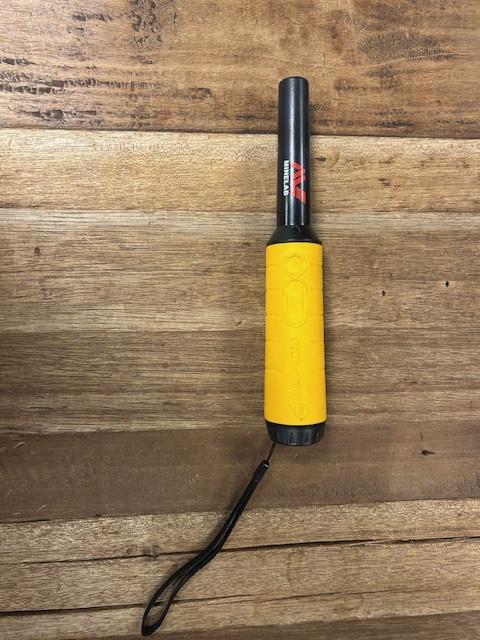 pas ingeruild - Minelab PRO-FIND 35, Hobby en Vrije tijd, Metaaldetectors, Gebruikt, Meer dan 30 cm, Minelab, Discriminatie metaaldetectie