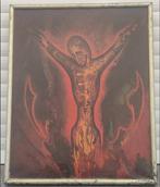 huile sur toile signe charles delporte, Enlèvement ou Envoi