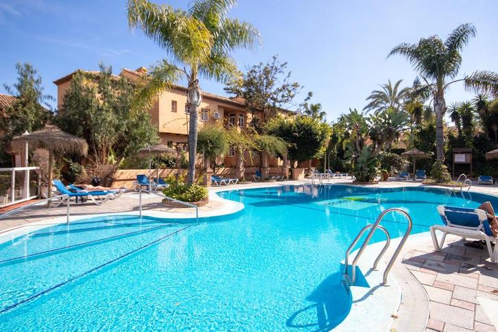 Mijas Costa: Rental apartment + private garden – 2bed/2bath, Vakantie, Vakantiehuizen | Spanje, Costa del Sol, Appartement, Overige