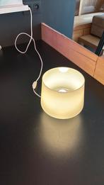 Matglazen witte sfeerlamp (Ikea Tokeryd), Huis en Inrichting, Lampen | Tafellampen, Ophalen, Zo goed als nieuw, Glas, Minder dan 50 cm