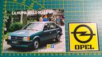 Lot Stickers Opel Kadett D 1984 Italy en Opel logo, Verzamelen, Ophalen of Verzenden