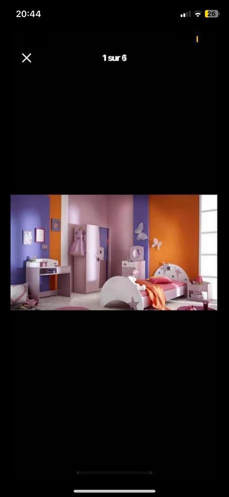 Chambre de fille complète comme neuf, Maison & Meubles, Chambre à coucher | Chambres à coucher complètes