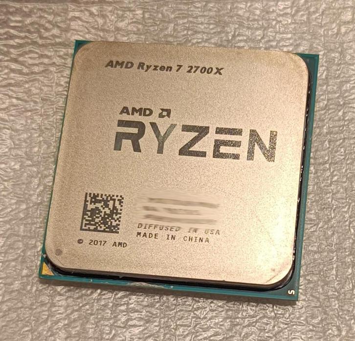 AMD Ryzen 7 2700X, Computers en Software, Processors, Gebruikt, 8-core, 3 tot 4 Ghz, Ophalen