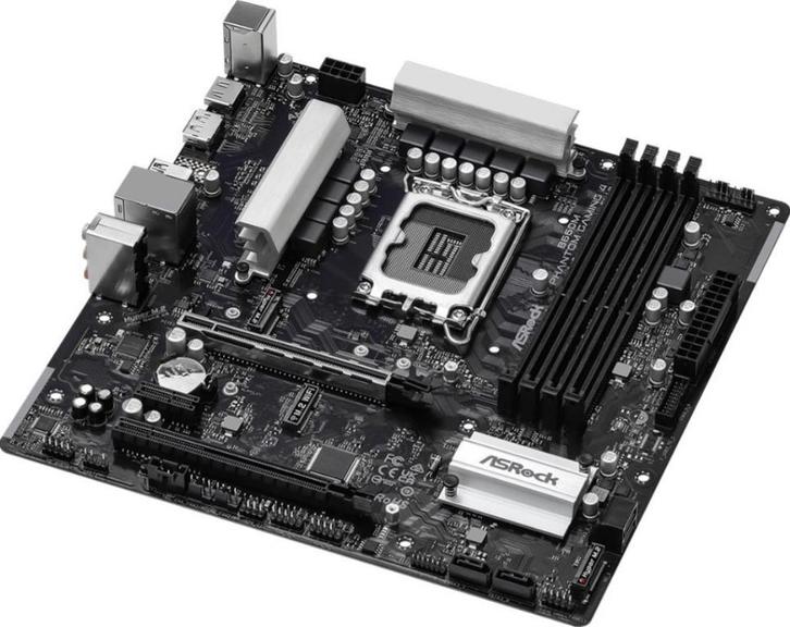 ASRock B660M Phantom Gaming 4 Socket 1700, Computers en Software, Moederborden, Gebruikt, AMD, DDR4, Ophalen of Verzenden