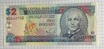 Billet, Barbados, 2 Dollars, 1999 NEUF
