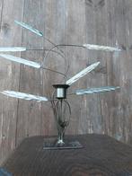Kandelaar /ijzer  sculptuur/Deens/ mid century, Ophalen of Verzenden