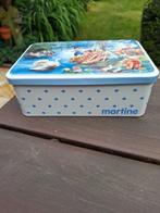 Retro metalen doos „Martine”, Verzamelen, Ophalen of Verzenden
