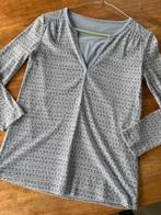 Blouse vintage taille 38, Enlèvement ou Envoi, Comme neuf, Taille 38/40 (M), Bleu