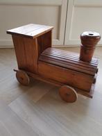 Mooie houten trein, Ophalen