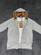 Burberry zipper, Kleding | Heren, Truien en Vesten, Overige maten, Ophalen of Verzenden, Zo goed als nieuw, Grijs