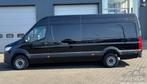 Mercedes-Benz Sprinter L3 H2 317 Zwart MBUX Fabrieksgarantie, Auto's, Gebruikt, Zwart, 4 cilinders, 2000 kg