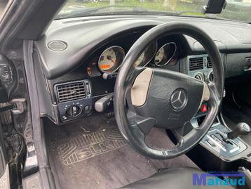 MERCEDES SLK R170 Zwart Dashboard delen afdekkap 1996-2004