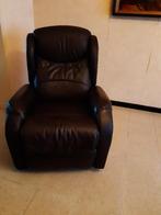 Relaxzetel in leder, Enlèvement, Utilisé, Une personne, Cuir