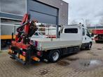 Iveco Daily 70C18/ Krane HMF 340/ Remote/ Traffic Warning Bo, Autos, Camions, 132 kW, 4 portes, Tissu, Carnet d'entretien