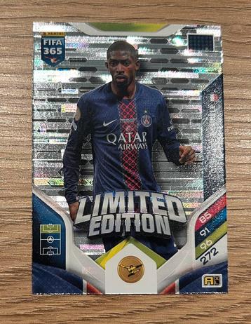 Panini Fifa 365 25/26 Adrenalyn Ousmane Dembele Ballon D or beschikbaar voor biedingen
