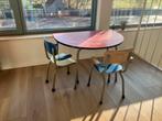Tubax kindertafel en stoeltjes retro vintage, Kinderen en Baby's, Ophalen, Gebruikt, Tafel(s) en Stoel(en)