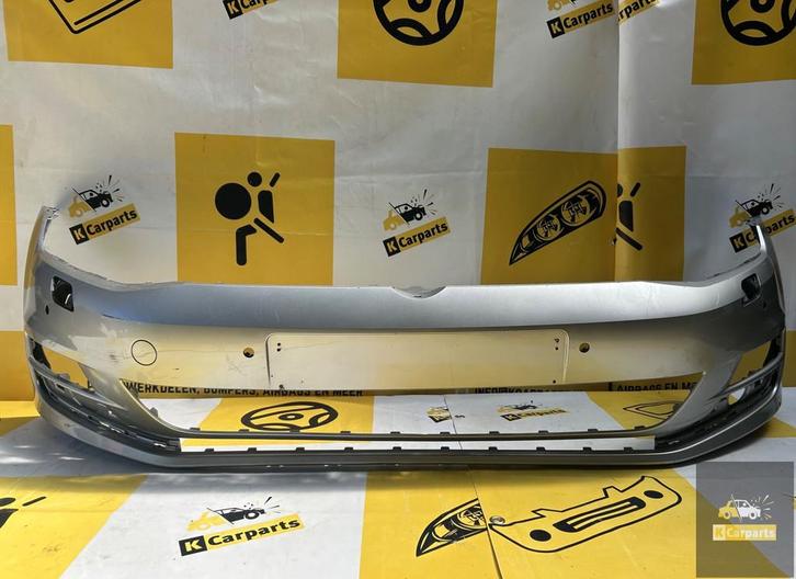 Volkswagen Golf 7 voorbumper 12/2016 4xPDC KLS 5G0807221, Auto-onderdelen, Carrosserie, Bumper, Volkswagen, Voor, Gebruikt