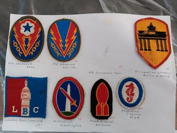Us ww2 PATCHES, Enlèvement ou Envoi
