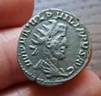 Ongewone Antoninianus van Filips de Arabs, Ophalen of Verzenden, Overige landen, Losse munt, Zilver