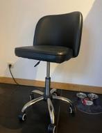 Zwarte bureaustoel op wieltjes, Maison & Meubles, Chaises de bureau, Enlèvement, Chaise de bureau