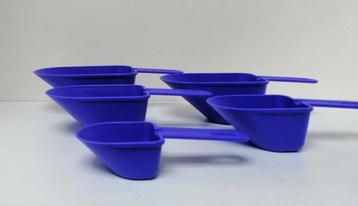 Tupperware « Lepels Gigogne - Maatlepels x 5 » bleu beschikbaar voor biedingen