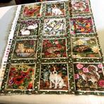 Tissu patchwork avec des animaux, des fleurs, des papillons, Hobby & Loisirs créatifs, Autres couleurs, Enlèvement ou Envoi, 30 à 120 cm
