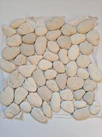 Pebble Mozaïek stone wit 30x30cm., Doe-het-zelf en Bouw, Hardsteen, Overige typen, Nieuw, Ophalen of Verzenden