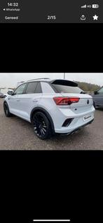 VW T Roc 2.0R Automaat..., Auto's, Automaat, Stof, Euro 6, Wit