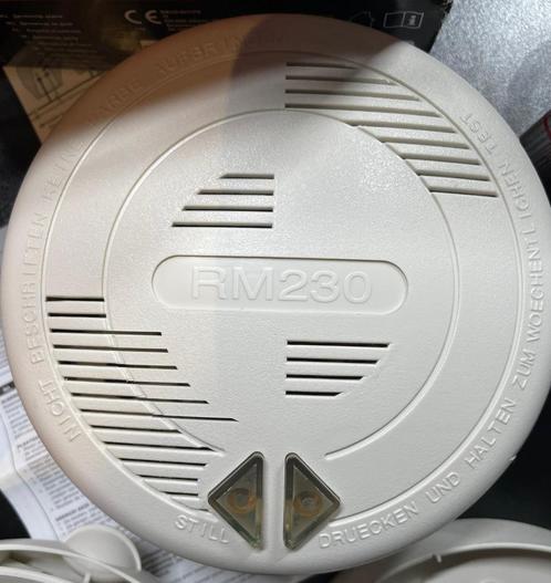 3 Détecteurs de fumée 230V connectés (neufs), Bricolage & Construction, Systèmes d'alarme, Neuf, Détecteur, Capteur ou Alarme