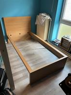 Bedonderstel Ikea Malm, Huis en Inrichting, Ophalen, Gebruikt, 90 cm, Eenpersoons